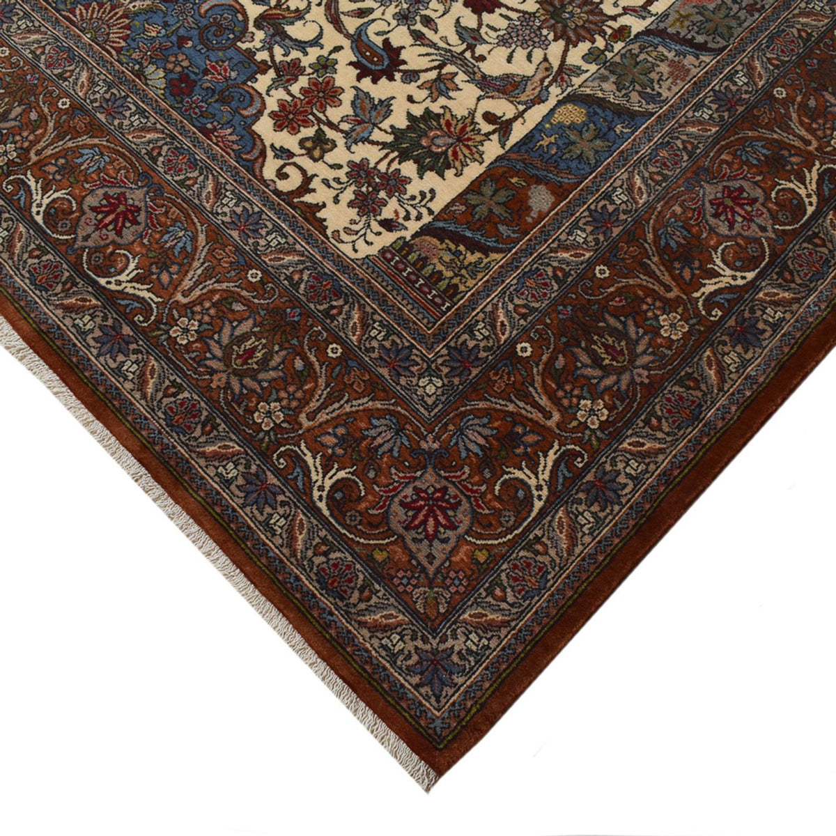 Alfombra persa - Nómada - 295 x 202 cm - multicolor