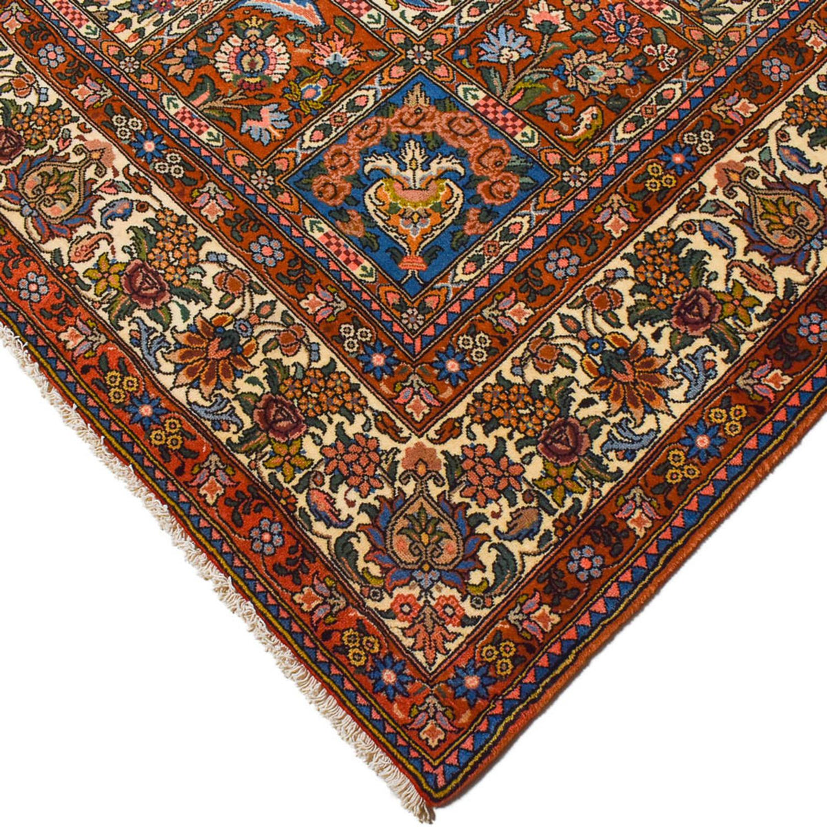 Alfombra persa - Nómada - 306 x 209 cm - multicolor