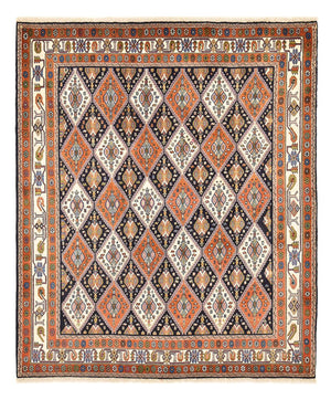 Alfombra persa - Nómada cuadrado  - 214 x 183 cm - multicolor