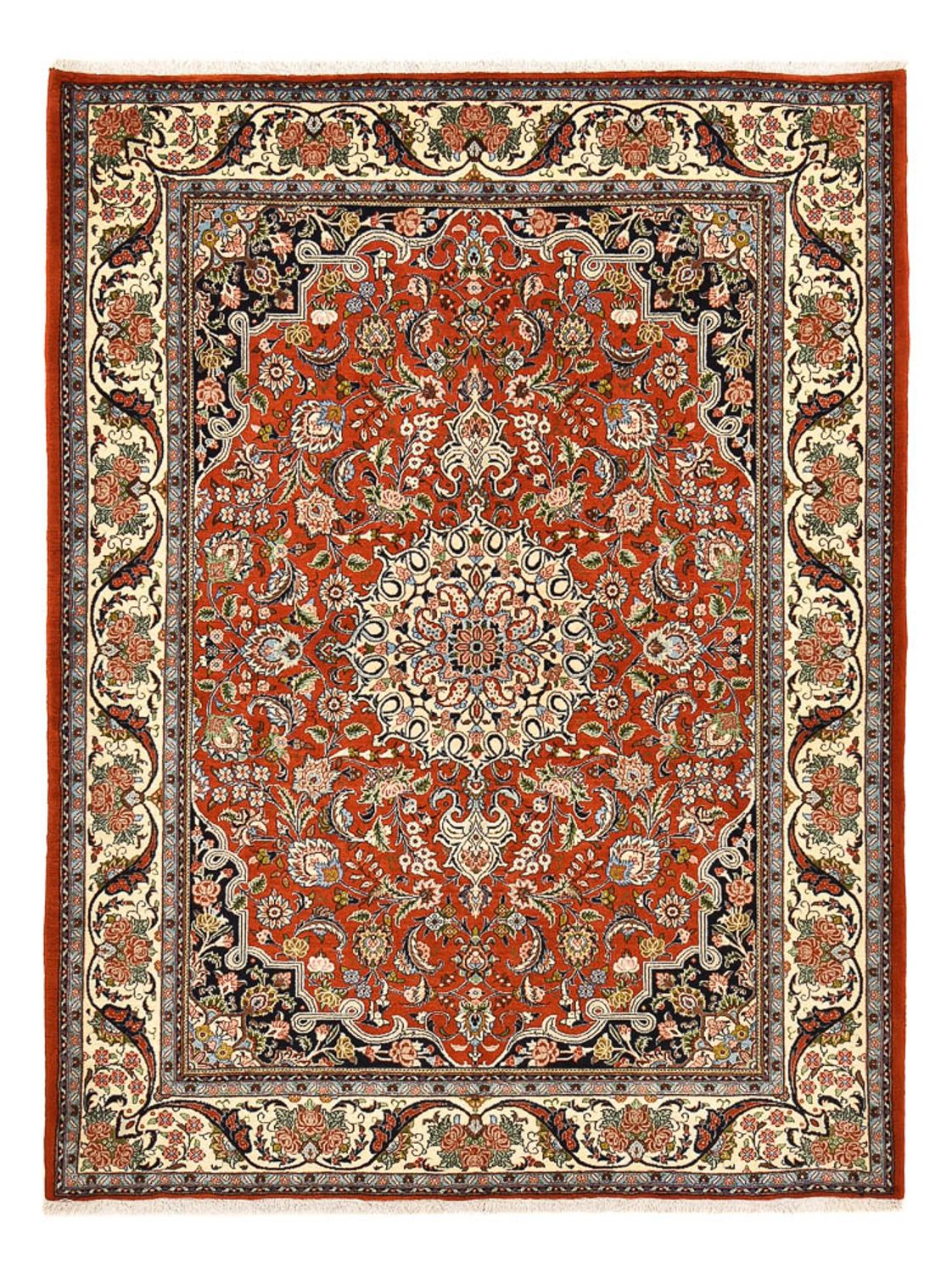Alfombra persa - Clásica - 223 x 167 cm - rojo