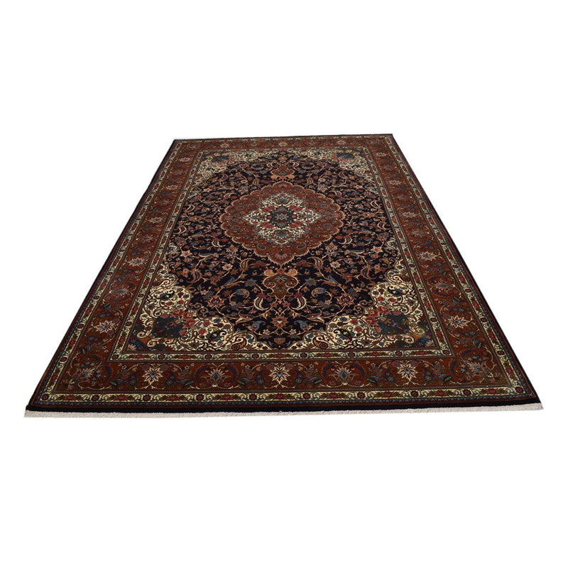Alfombra persa - Nómada - 298 x 205 cm - rojo oscuro