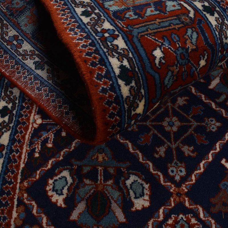 Alfombra persa - Nómada - 300 x 202 cm - rojo vino