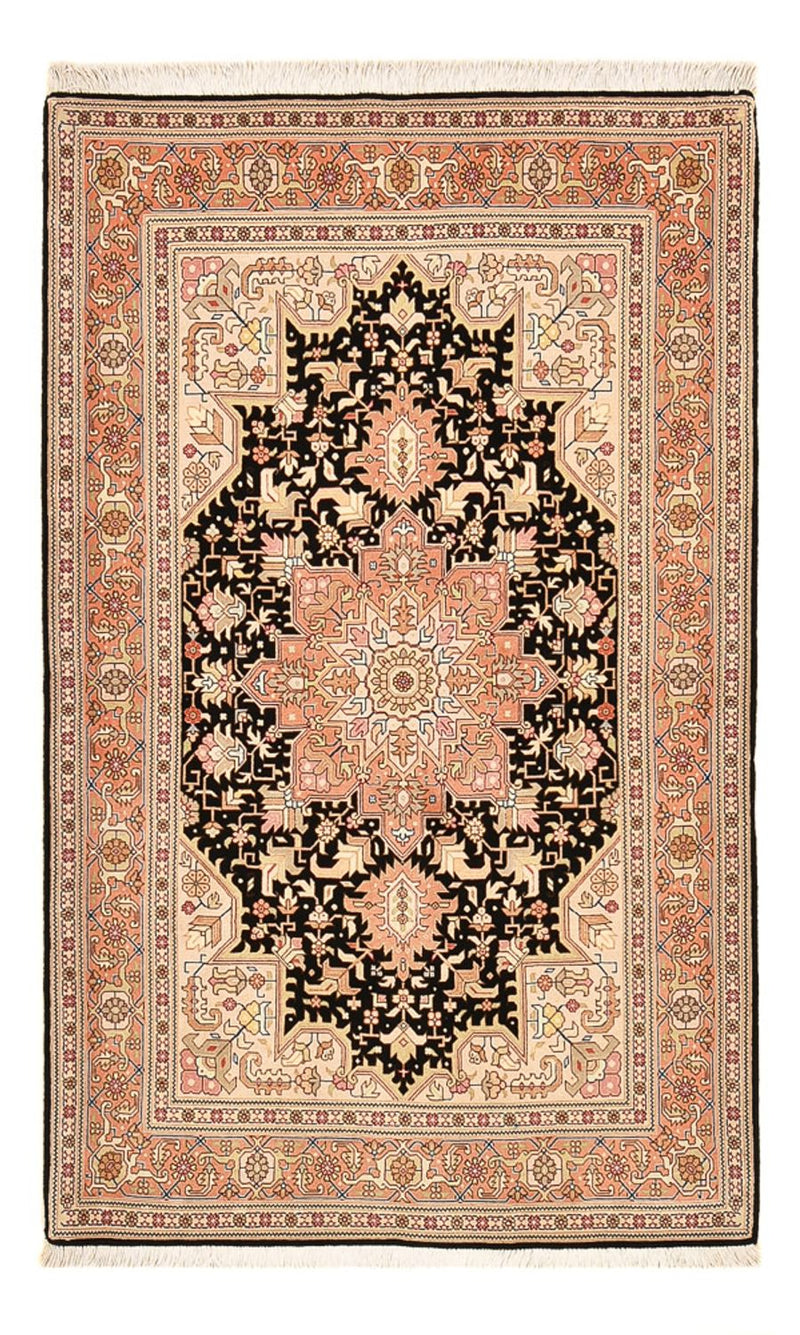 Alfombra Persa - Tabriz - Real - 166 x 100 cm - azul oscuro