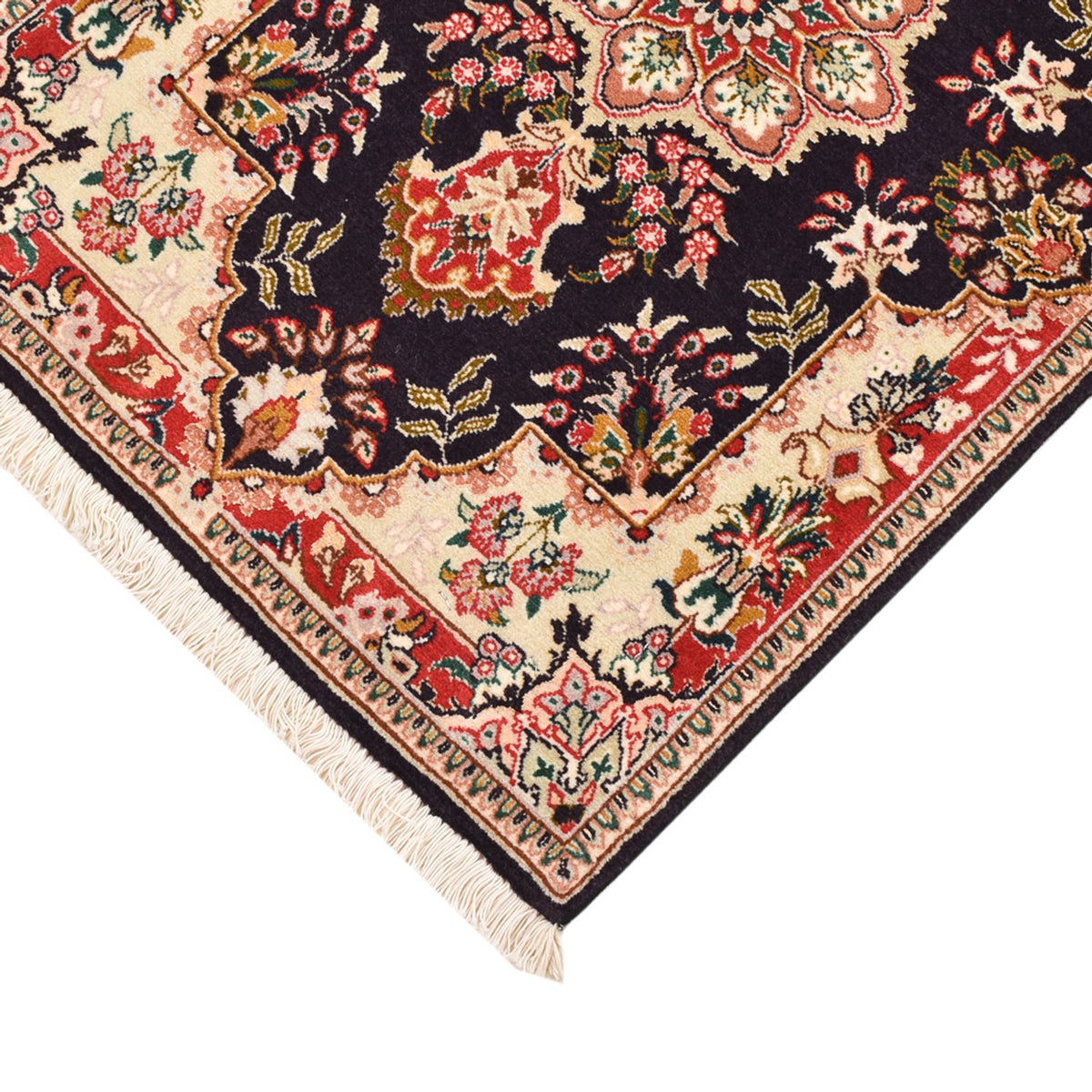 Alfombra Persa - Tabriz - Real - 89 x 60 cm - multicolor