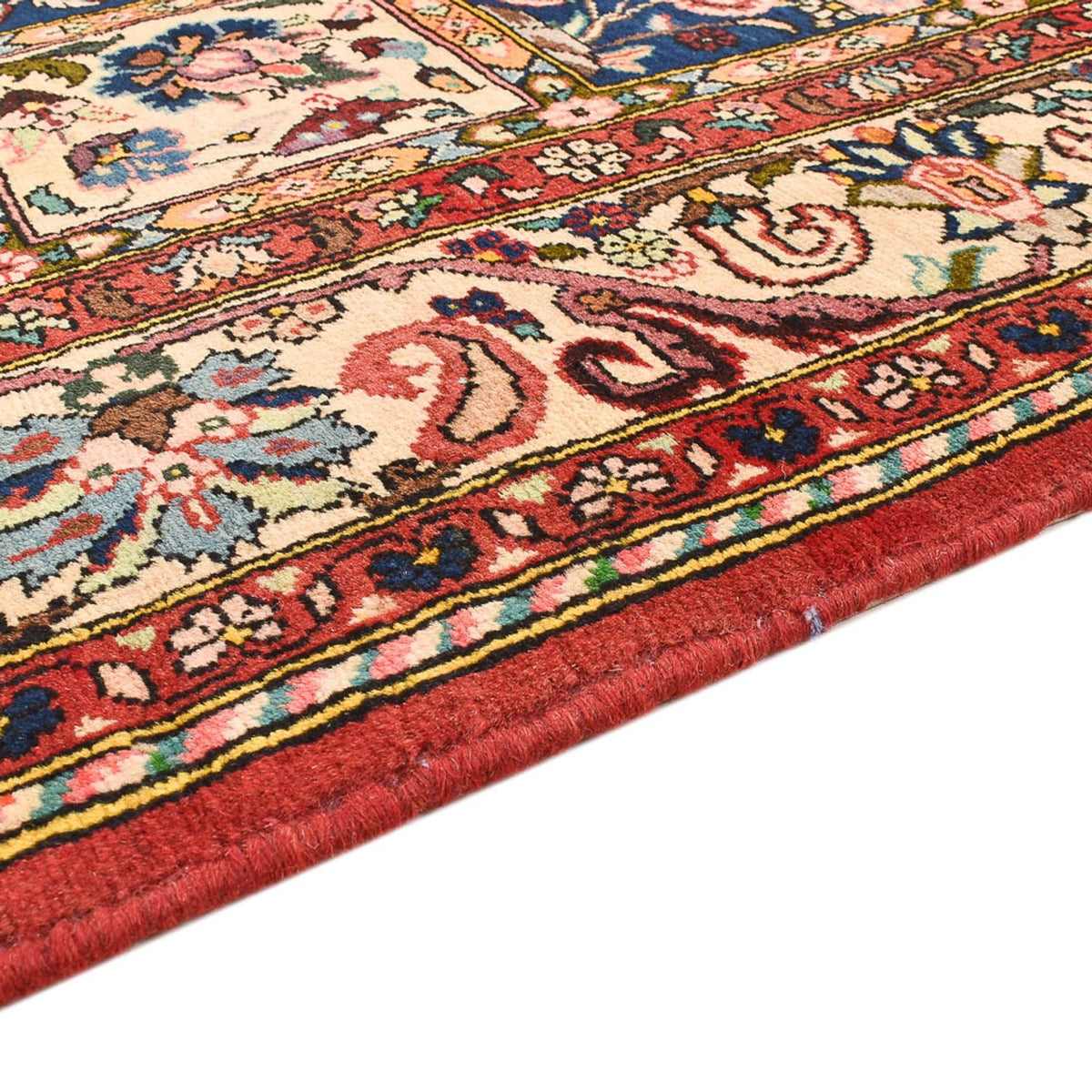 Alfombra persa - Nómada - 237 x 158 cm - multicolor