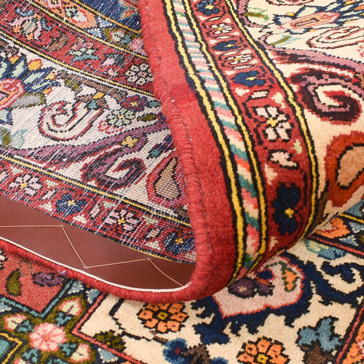 Alfombra persa - Nómada - 237 x 158 cm - multicolor