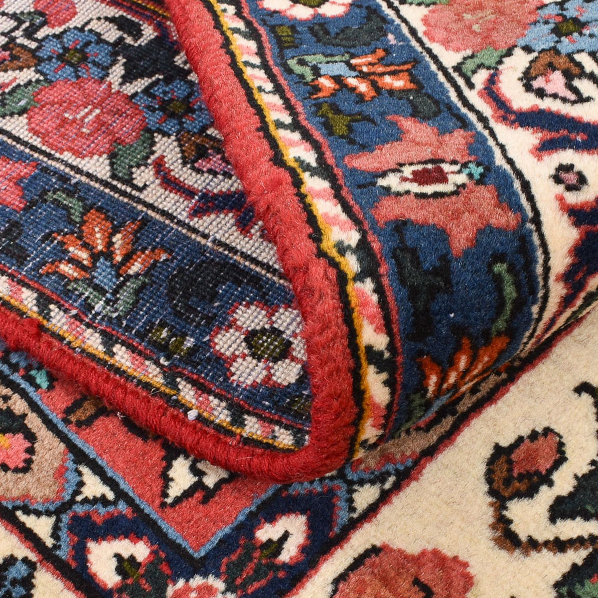 Alfombra persa - Nómada - 197 x 135 cm - multicolor