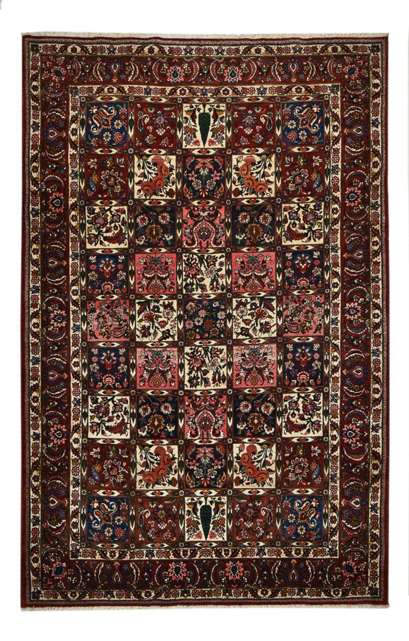Alfombra persa - Nómada - 328 x 209 cm - multicolor