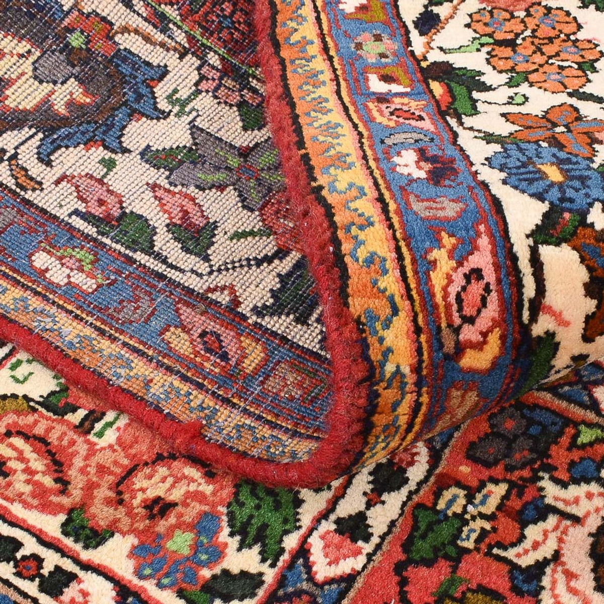 Alfombra persa - Nómada - 241 x 155 cm - multicolor