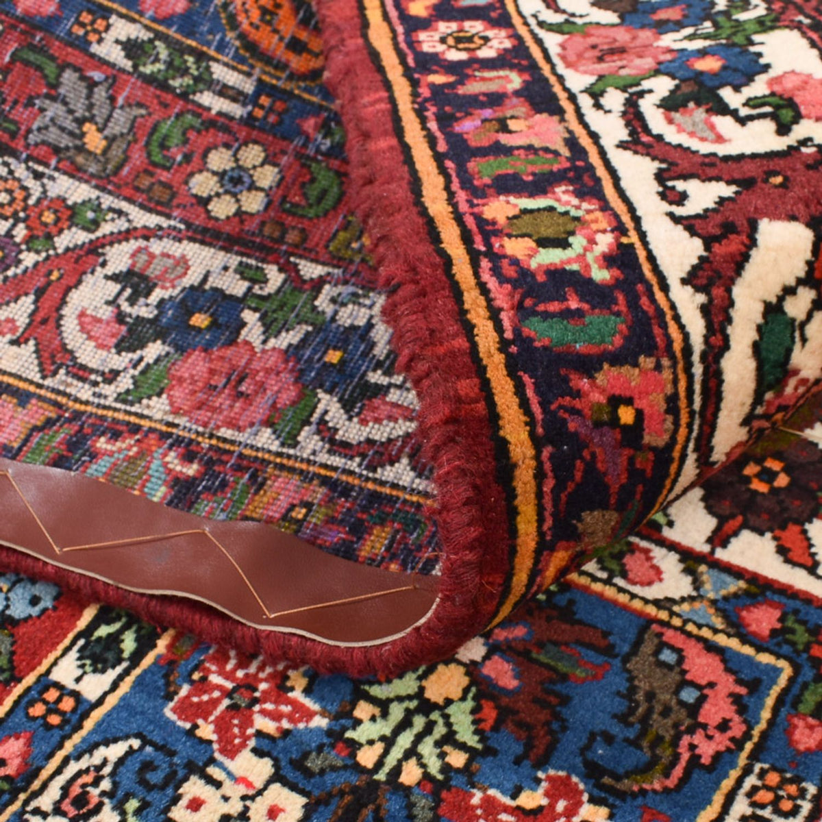 Alfombra persa - Nómada - 199 x 138 cm - multicolor