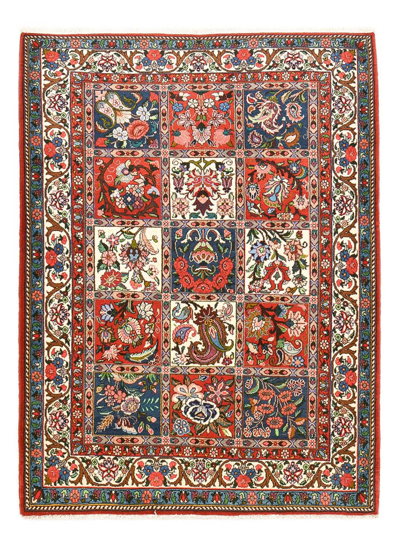 Alfombra persa - Nómada - 191 x 138 cm - multicolor