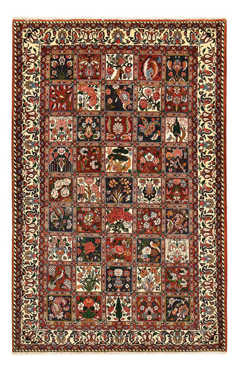 Alfombra persa - Nómada - 233 x 151 cm - multicolor