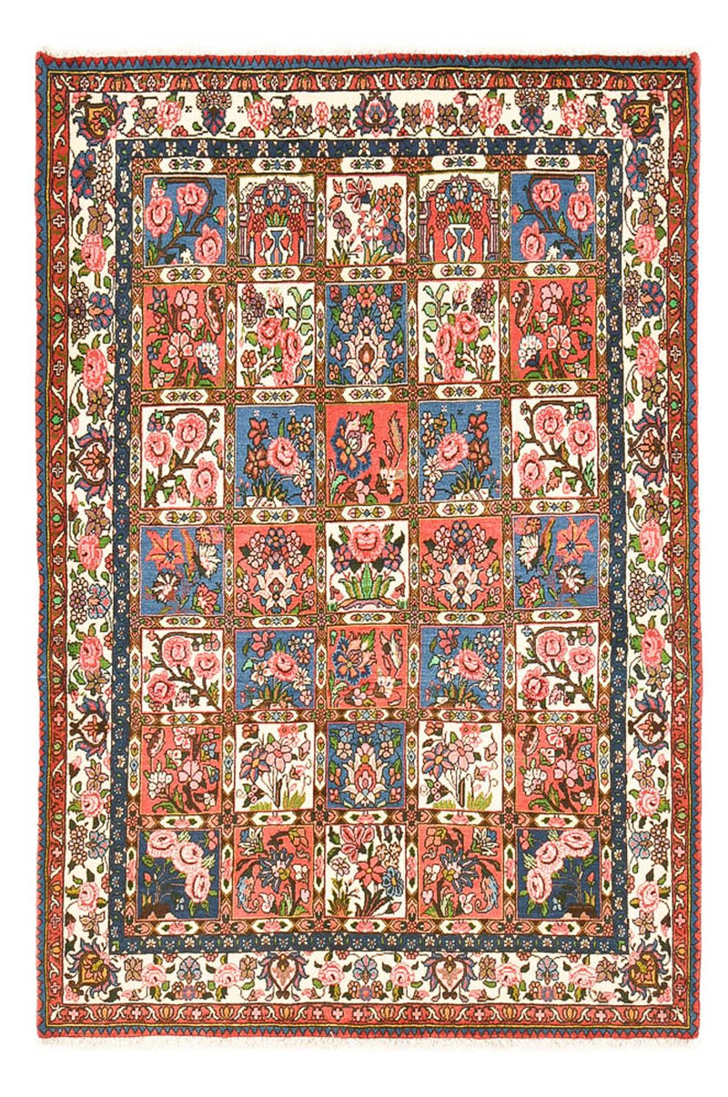Alfombra persa - Nómada - 195 x 136 cm - multicolor