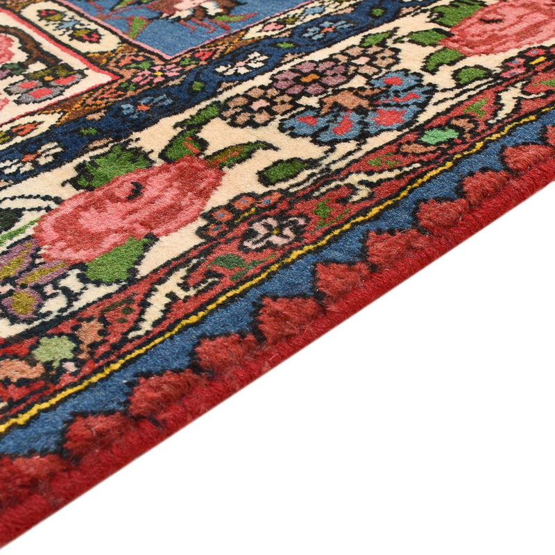 Alfombra persa - Nómada - 195 x 136 cm - multicolor