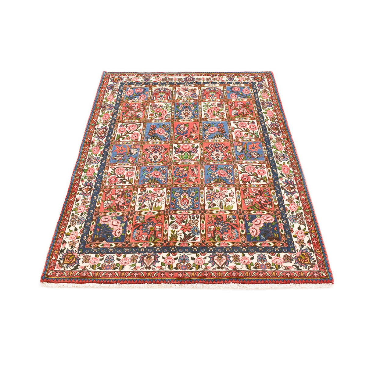 Alfombra persa - Nómada - 195 x 136 cm - multicolor