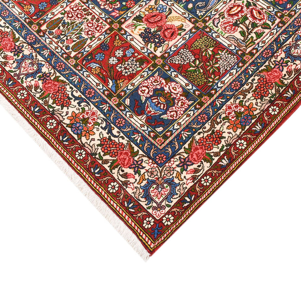 Alfombra persa - Nómada - 252 x 158 cm - multicolor