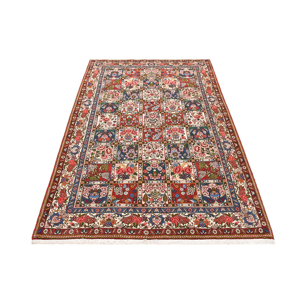 Alfombra persa - Nómada - 252 x 158 cm - multicolor