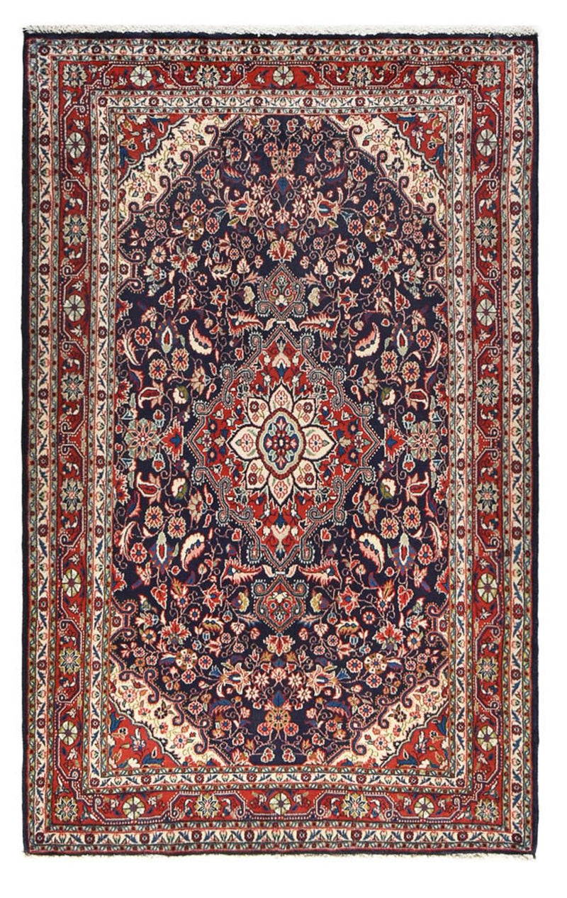 Alfombra persa - Nómada - 211 x 132 cm - multicolor