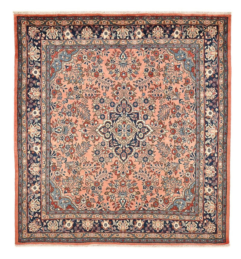 Alfombra persa - Nómada - 222 x 208 cm - rosa