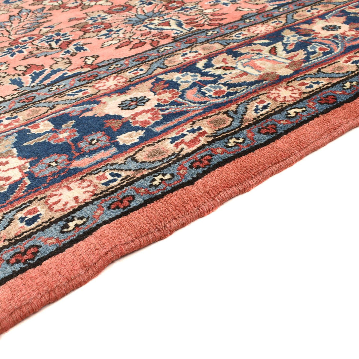 Alfombra persa - Nómada - 222 x 208 cm - rosa