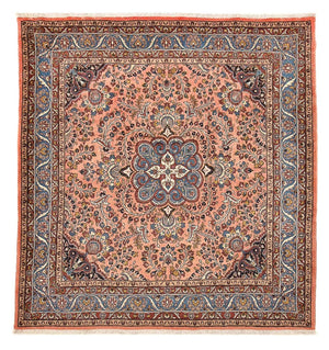 Alfombra persa - Nómada - 223 x 214 cm - rosa