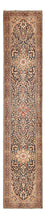 Alfombra de pasillo Alfombra persa - Real - 408 x 82 cm - beige claro