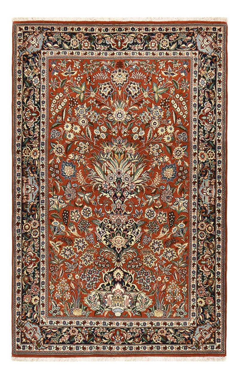 Alfombra persa - Clásica - 203 x 138 cm - óxido