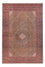 Alfombra persa - Tabriz - 416 x 284 cm - rojo burdeos