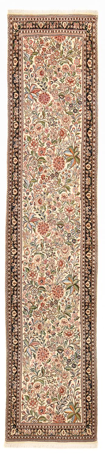 Alfombra de pasillo Alfombra persa - Ghom - 360 x 74 cm - arena