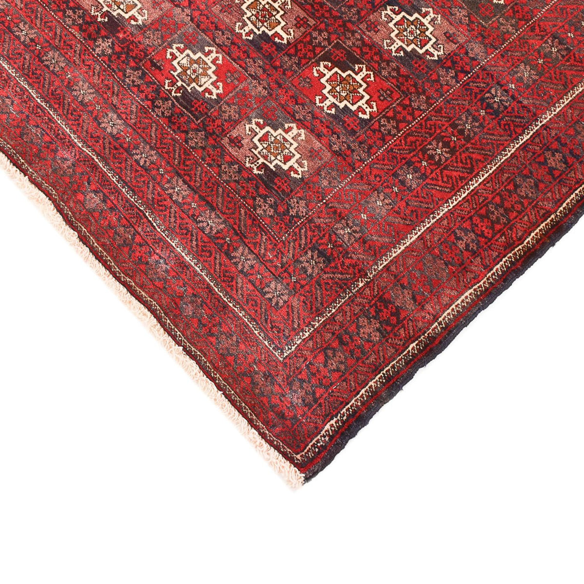 Alfombra Belutsch - 150 x 99 cm - rojo