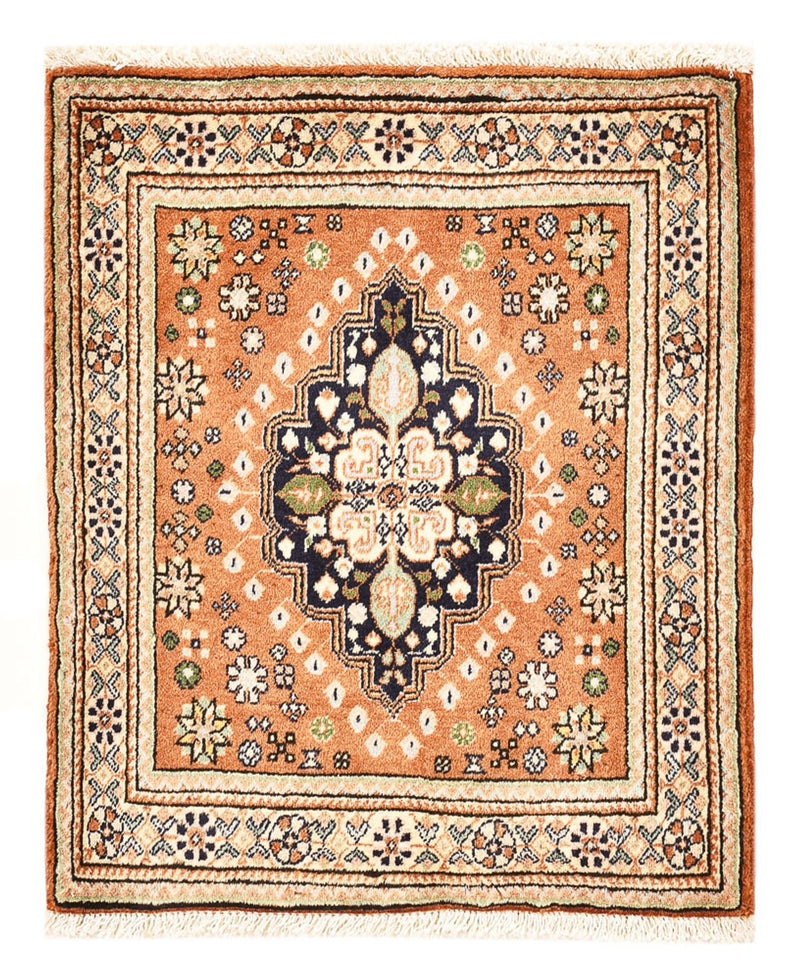 Alfombra Gabbeh - Persa Kashkuli - 61 x 54 cm - rojo claro