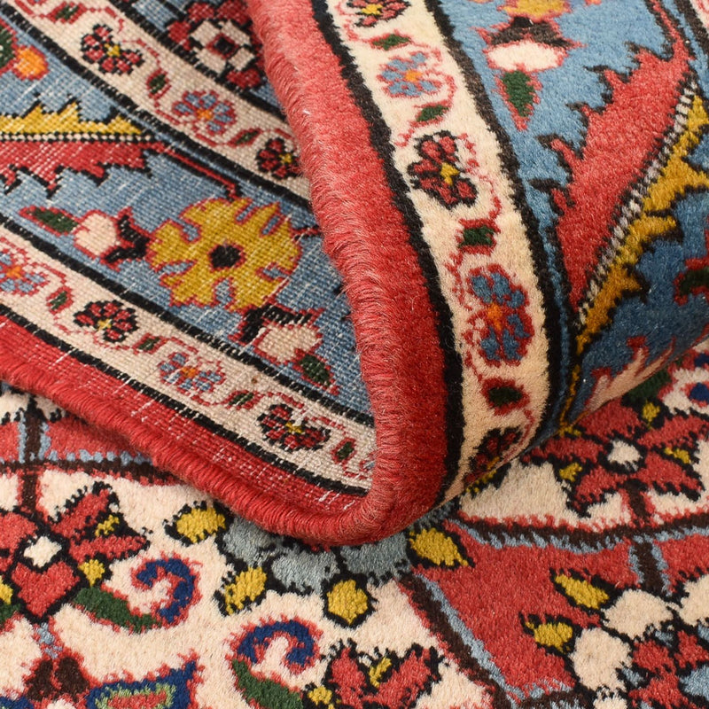 Alfombra persa - Nómada - 142 x 104 cm - multicolor