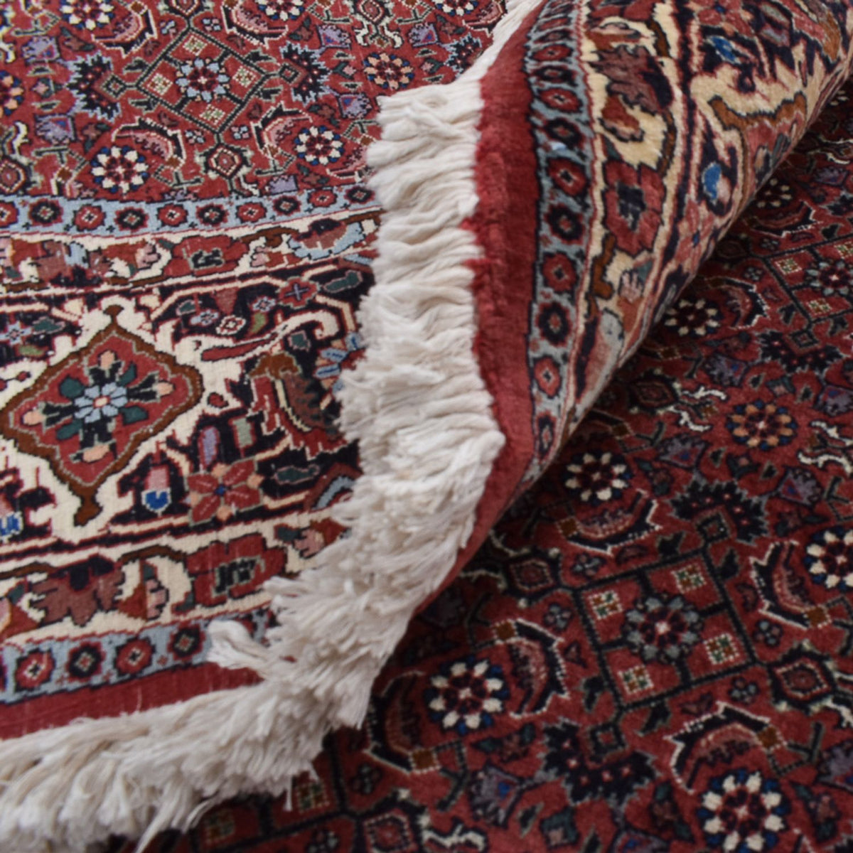 Alfombra persa - Bidjar redondo  - 300 x 300 cm - rojo claro