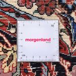 Alfombra persa - Bidjar redondo  - 150 x 150 cm - rojo