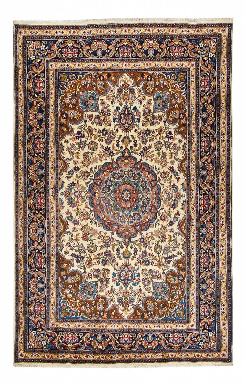 Alfombra persa - Clásica - 311 x 198 cm - beige claro