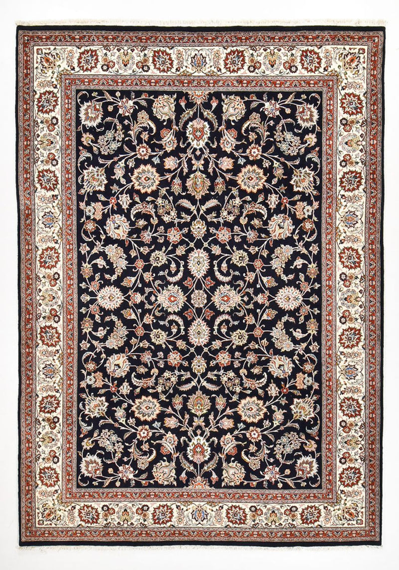 Alfombra persa - Clásica - Real - 350 x 248 cm - azul oscuro