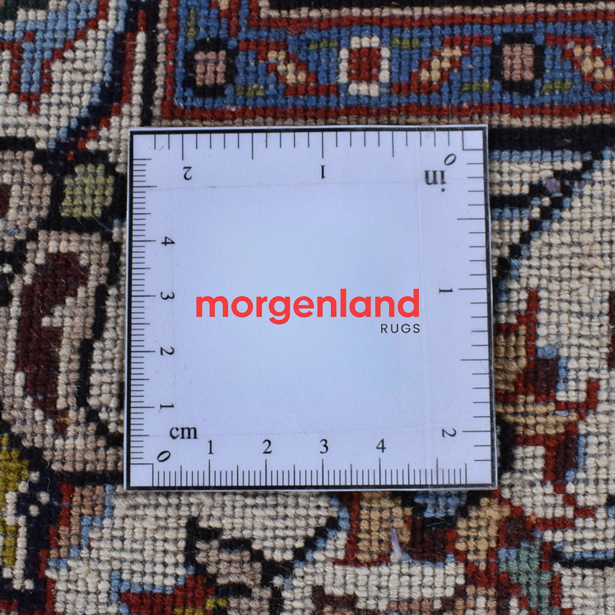 Alfombra persa - Clásica - Real - 347 x 248 cm - azul oscuro