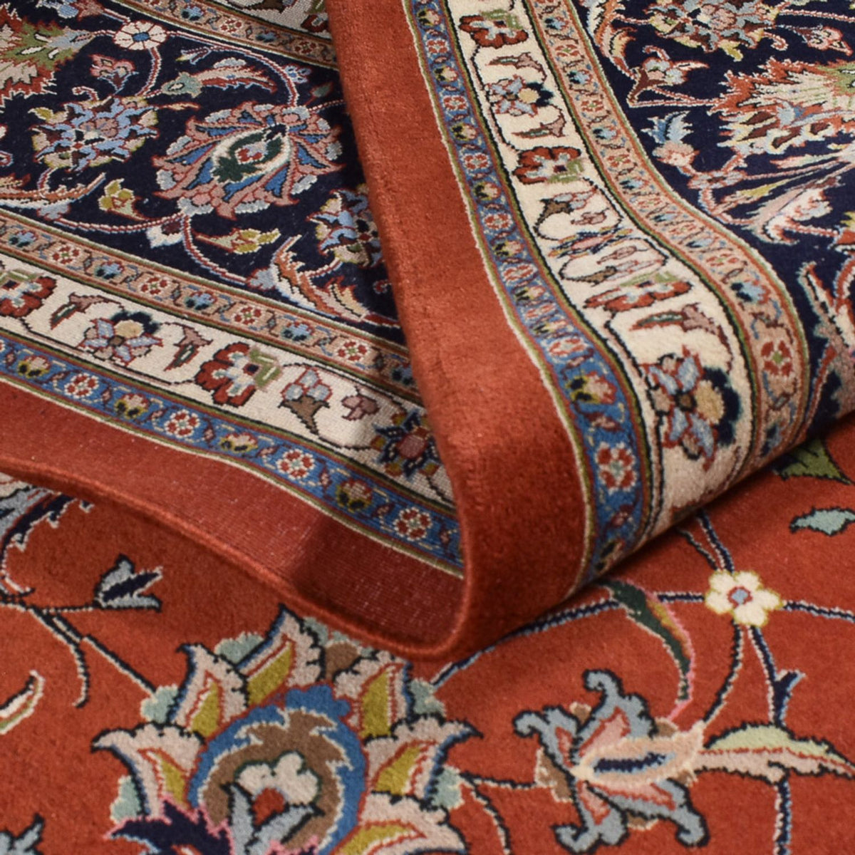 Alfombra persa - Clásica - Real - 402 x 308 cm - rojo