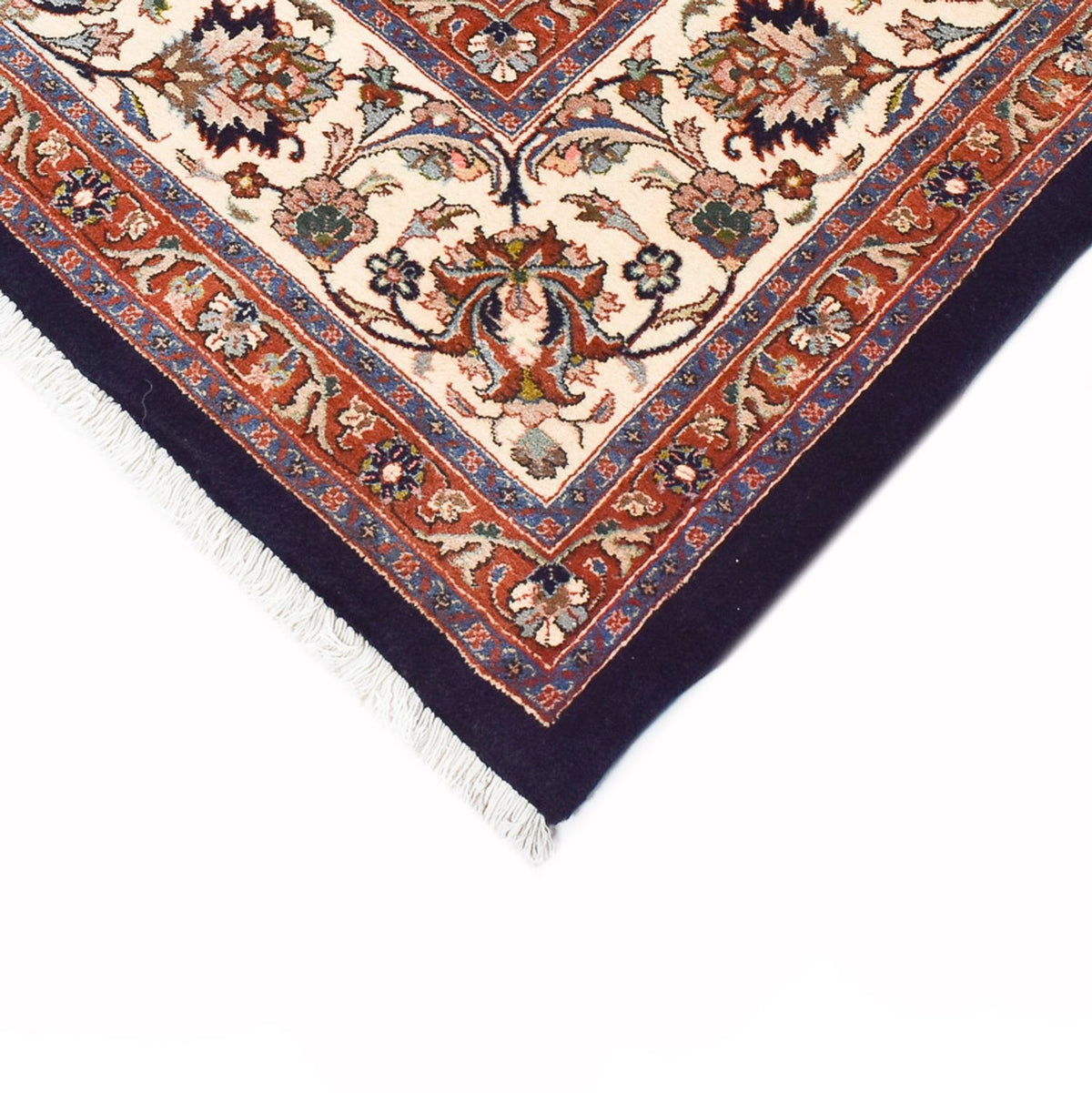 Alfombra persa - Clásica - Real - 343 x 255 cm - azul oscuro
