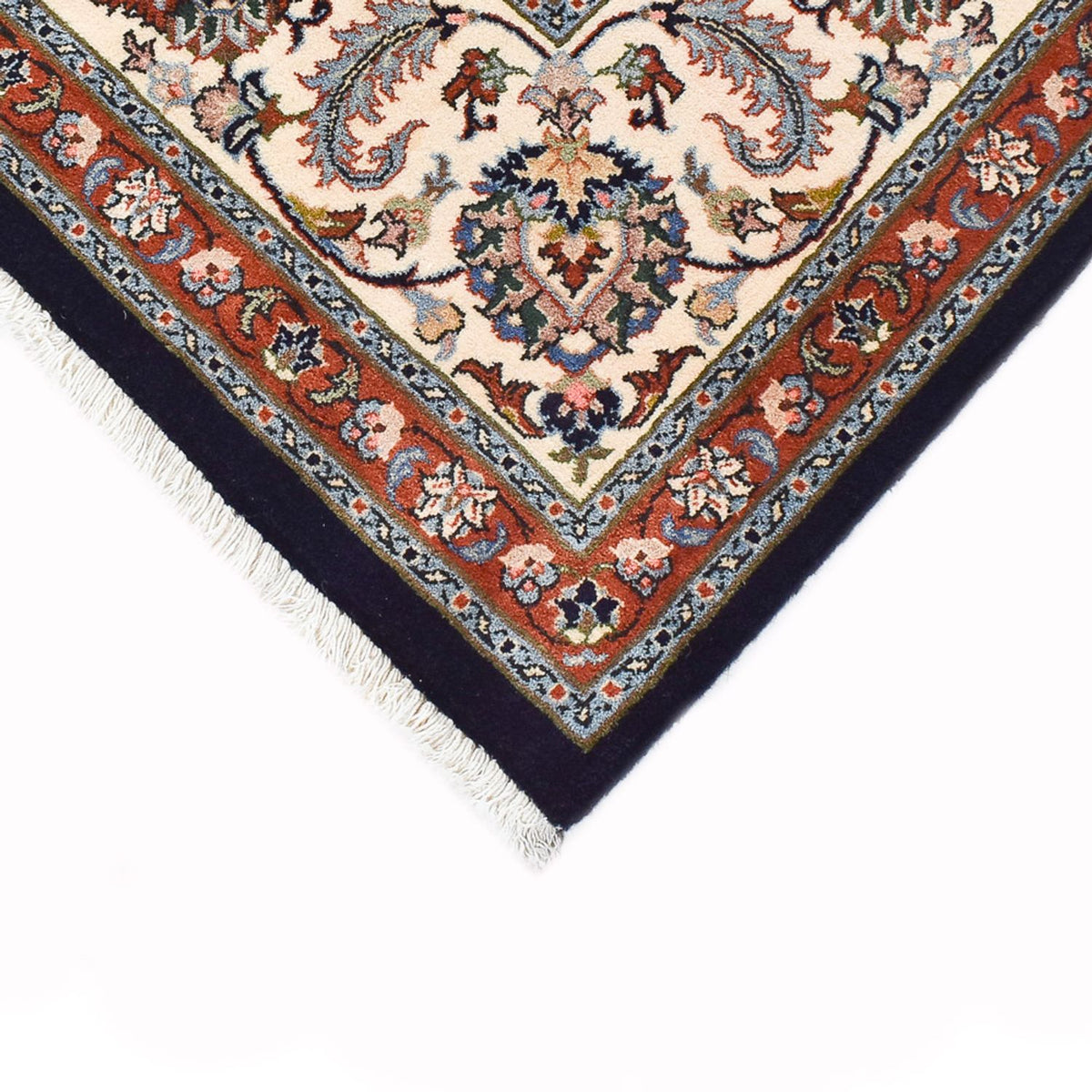 Alfombra persa - Clásica - Real - 332 x 249 cm - azul oscuro