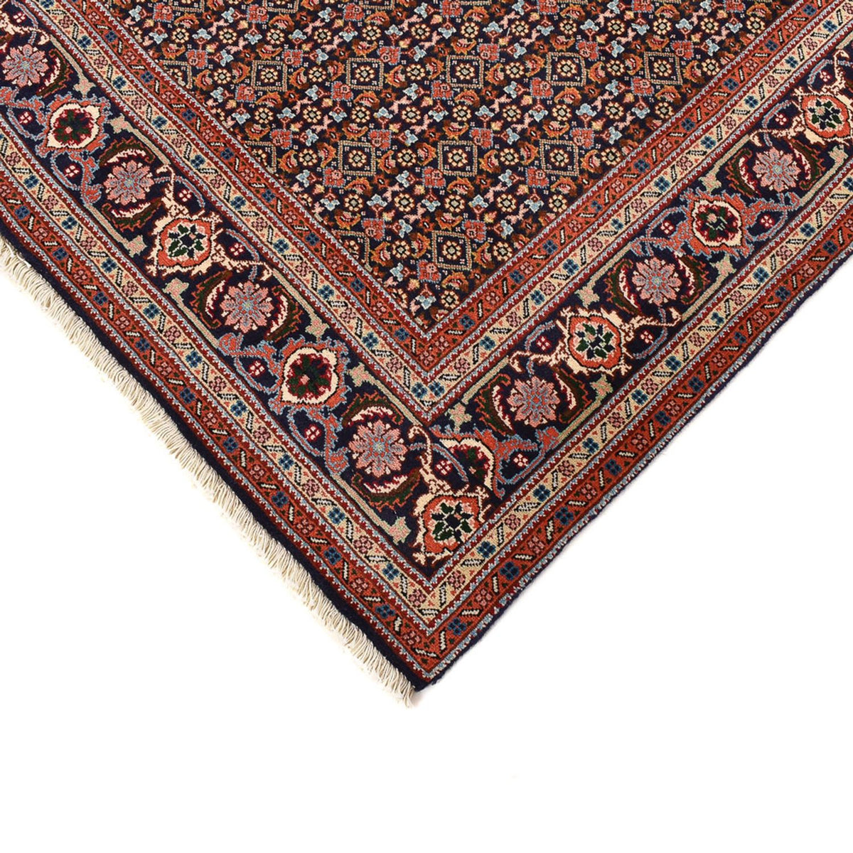 Alfombra persa - Nómada - 280 x 199 cm - rojo burdeos