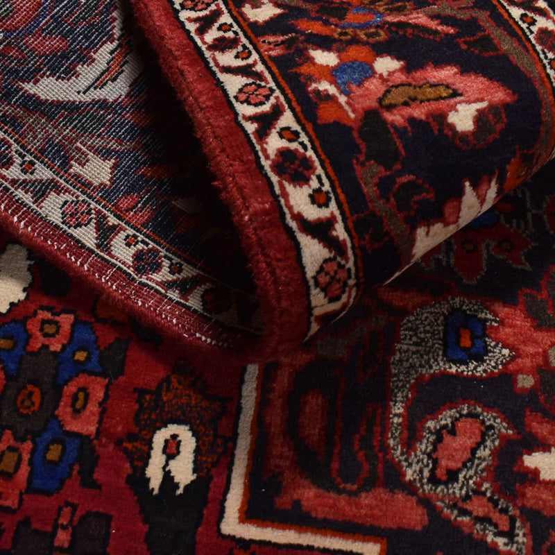 Alfombra persa - Nómada - 313 x 203 cm - rojo oscuro