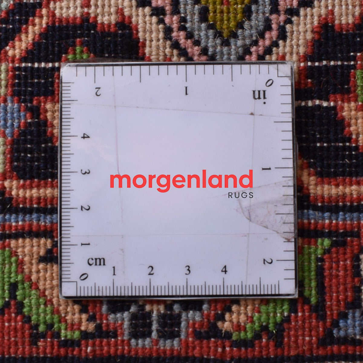 Alfombra persa - Bidjar - 403 x 301 cm - rojo burdeos