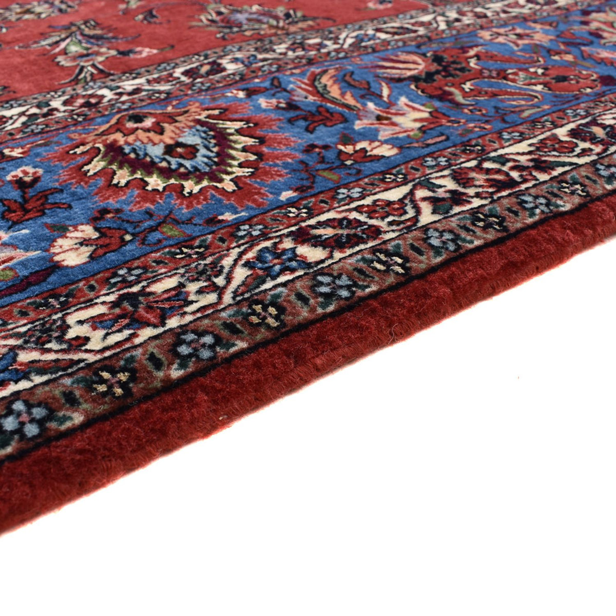 Alfombra persa - Bidjar - 407 x 305 cm - rojo