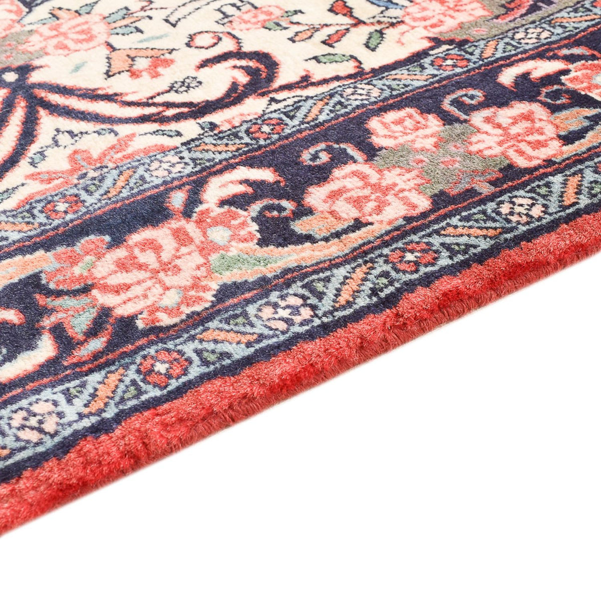 Alfombra de pasillo Alfombra persa - Bidjar - 210 x 78 cm - beige