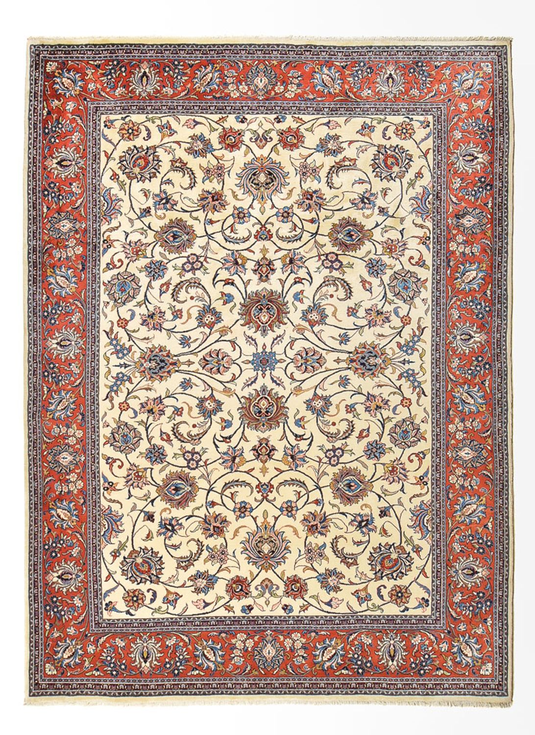 Alfombra persa - Clásica - 350 x 259 cm - arena