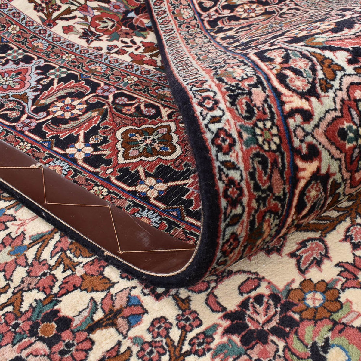 Alfombra persa - Bidjar - 300 x 253 cm - multicolor