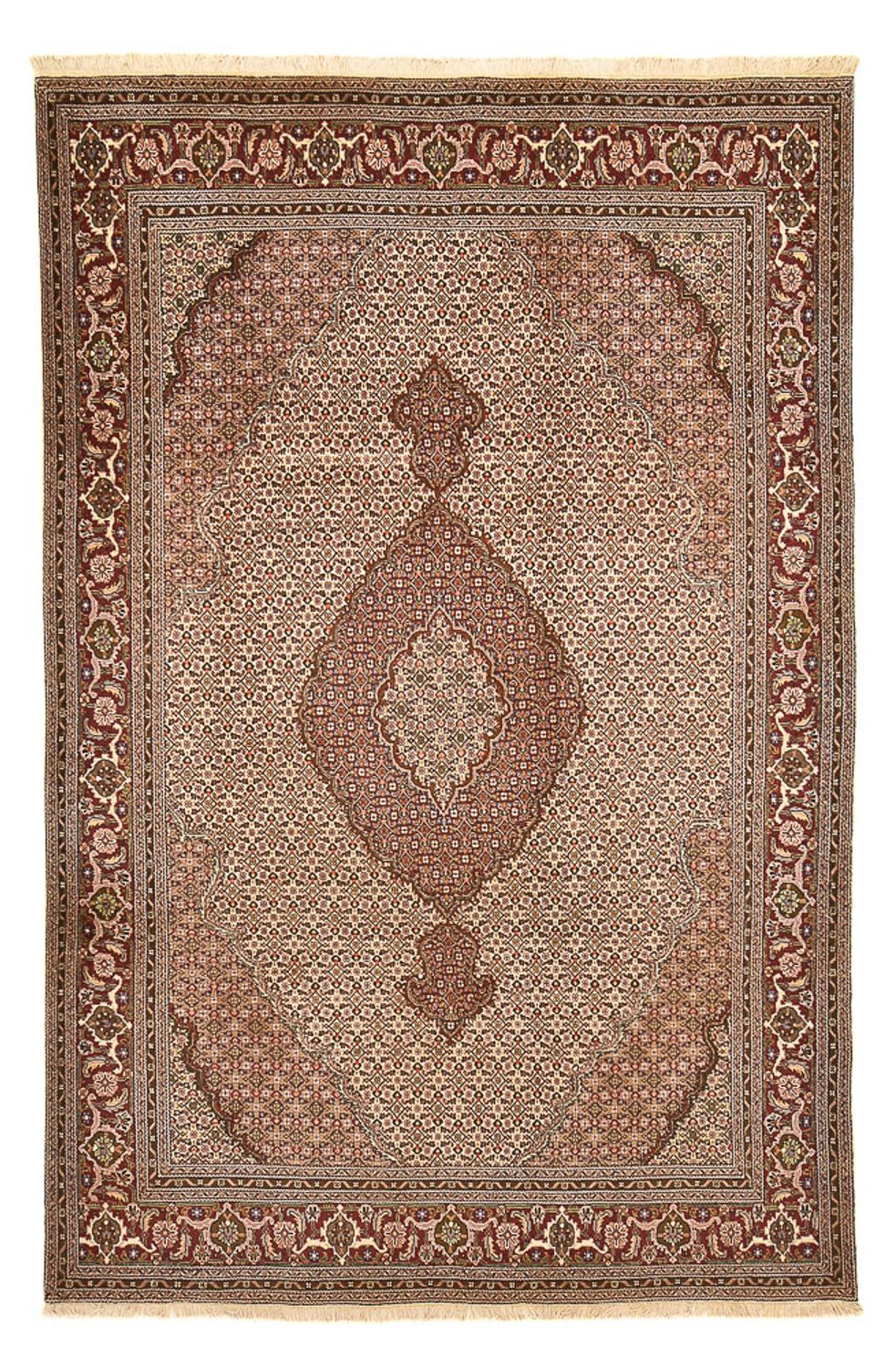 Alfombra Persa - Tabriz - Real - 300 x 200 cm - marrón