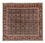 Alfombra persa - Bidjar cuadrado - 254 x 243 cm - rojo oscuro