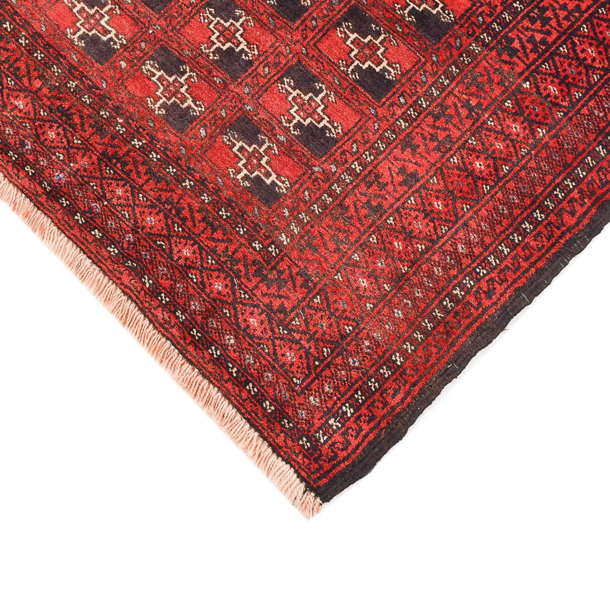 Alfombra Belutsch - 124 x 95 cm - rojo